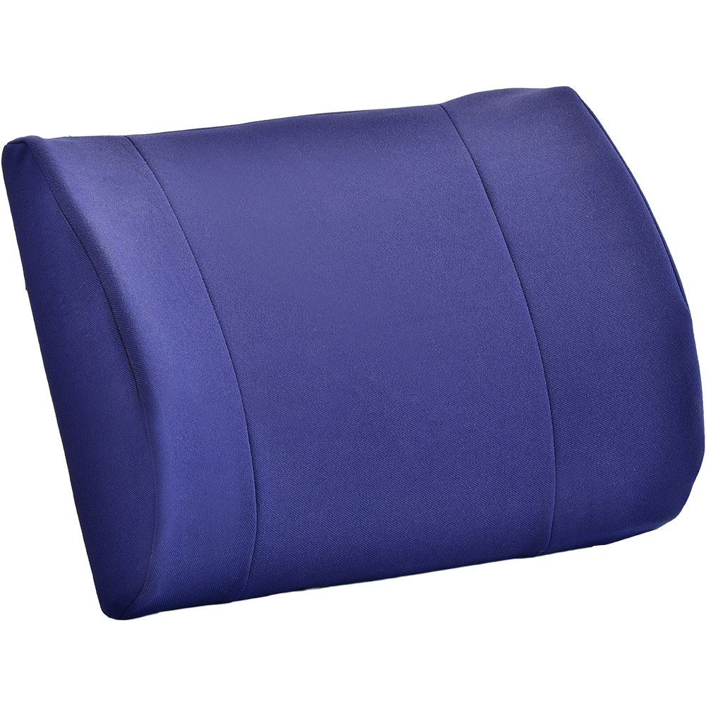 Lumbar Cushion Wide Blue
